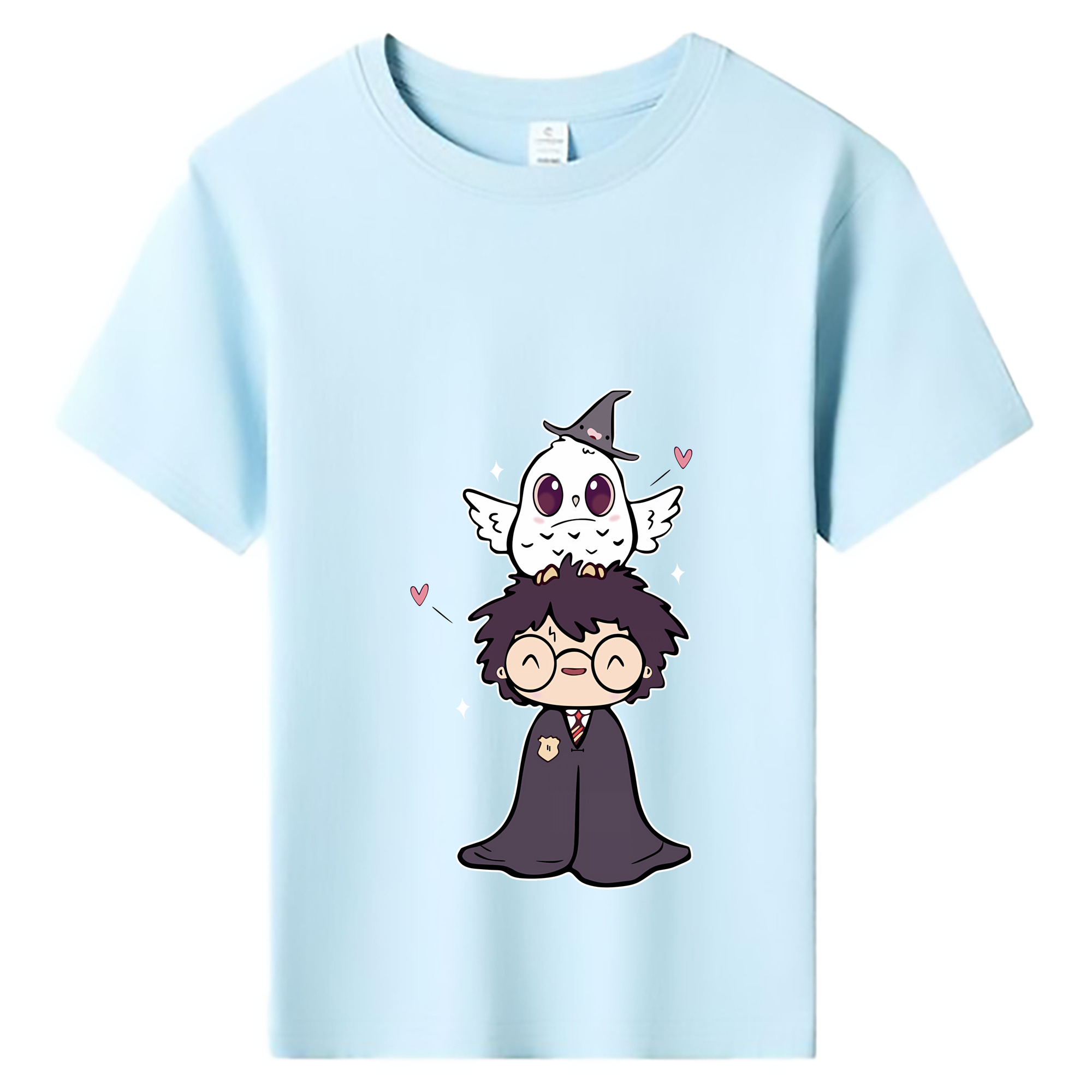 （画像用） Harry Potter ハリー・ポッターシリーズ 綿100％キッズTシャツ（フロントプリント）